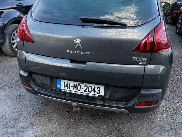 Peugeot 3008 SUV, Diesel, 2014, Grey