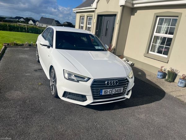 Audi A4 Saloon, Diesel, 2016, White