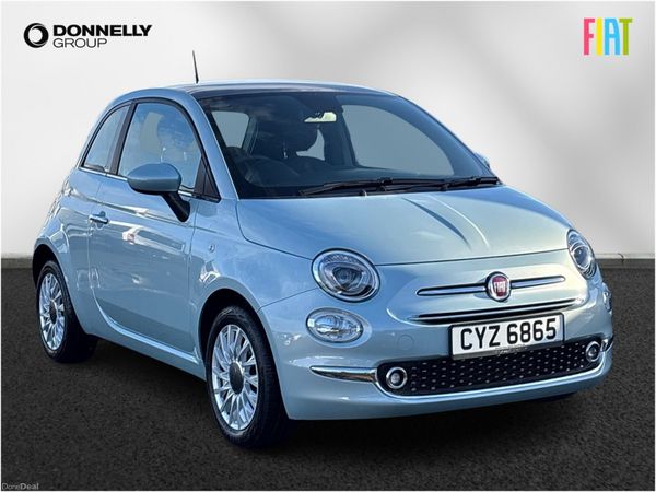 Fiat 500 Hatchback, Petrol, 2024, Green