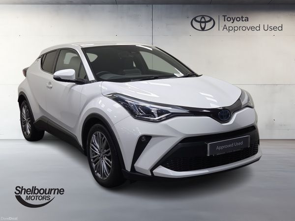 Toyota C-HR Hatchback, Petrol Hybrid, 2022, White