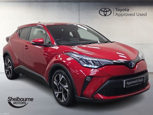 Toyota C-HR Hatchback, Petrol Hybrid, 2022, Red