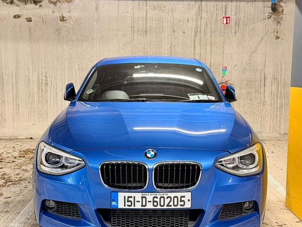 BMW 1-Series Hatchback, Petrol, 2015, Blue