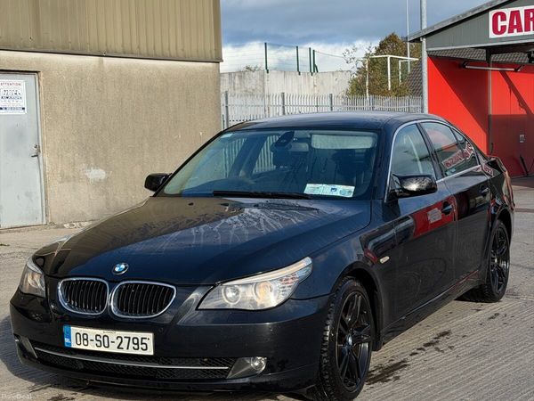 BMW 5-Series Saloon, Diesel, 2008, Black