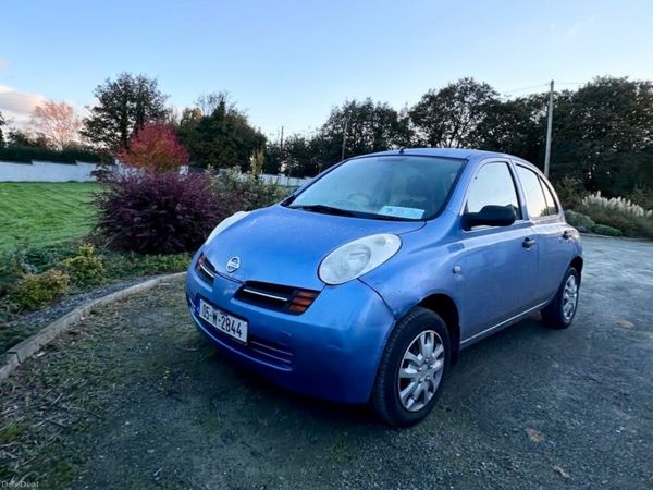 Nissan Micra Hatchback, Petrol, 2005, Blue