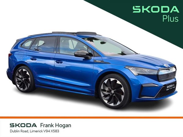 Skoda Enyaq Estate, Electric, 2024, Blue