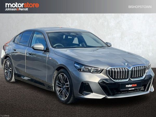 BMW 5-Series Saloon, Petrol Plug-in Hybrid, 2024, Grey
