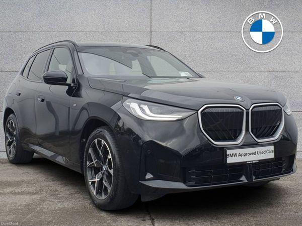 BMW X3 SUV, Petrol Plug-in Hybrid, 2026, Black