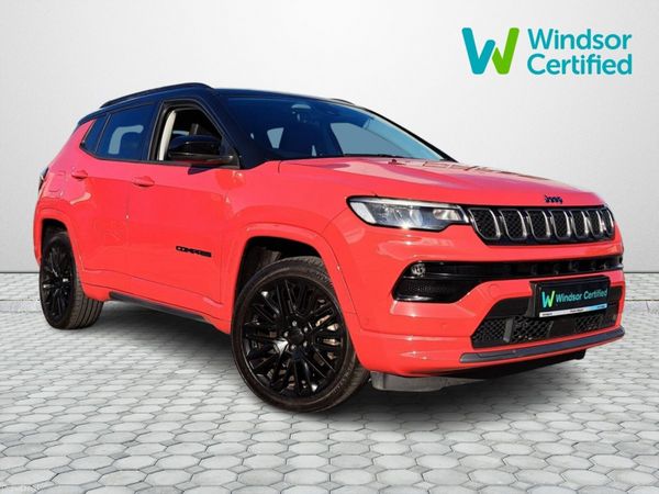 Jeep Compass SUV, Petrol Hybrid, 2024, Red