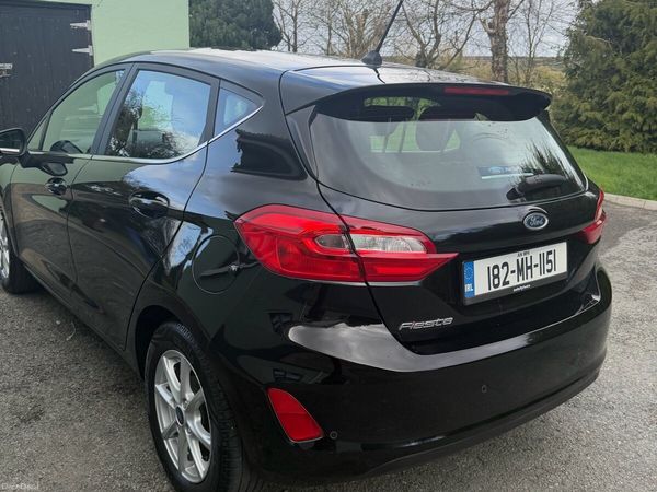 Ford Fiesta Hatchback, Petrol, 2018, Black