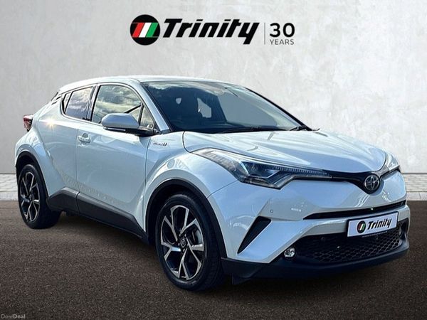 Toyota C-HR SUV, Petrol Hybrid, 2019, White