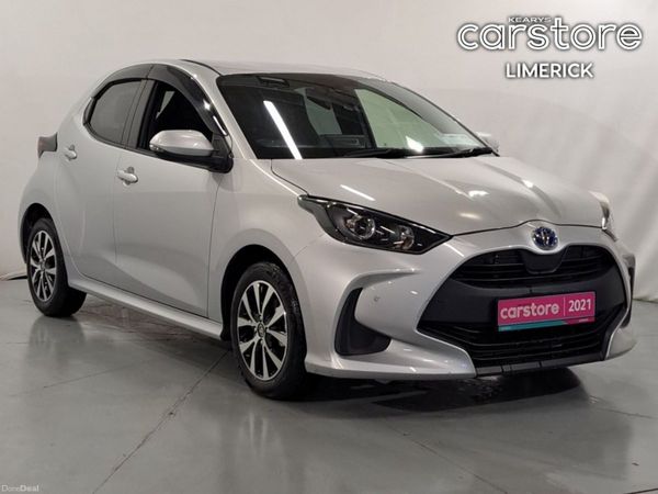 Toyota Yaris Hatchback, Petrol Hybrid, 2021, Grey
