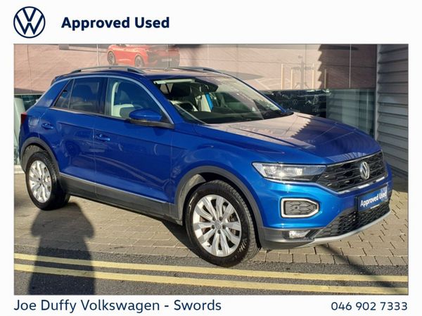 Volkswagen T-Roc SUV, Petrol, 2020, Blue