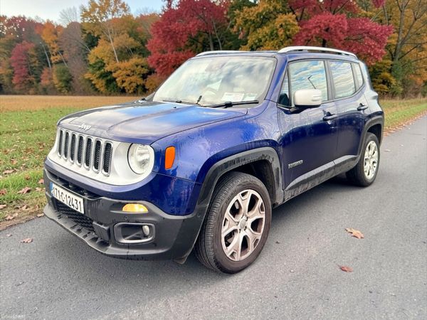 Jeep Renegade SUV, Diesel, 2017, Blue