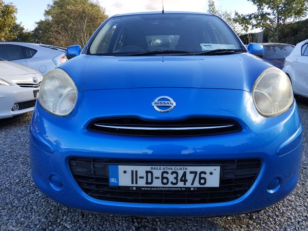 Nissan March Hatchback, Petrol, 2011, Blue