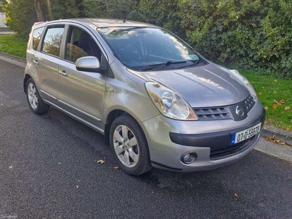 Nissan Note MPV, Petrol, 2007, Silver