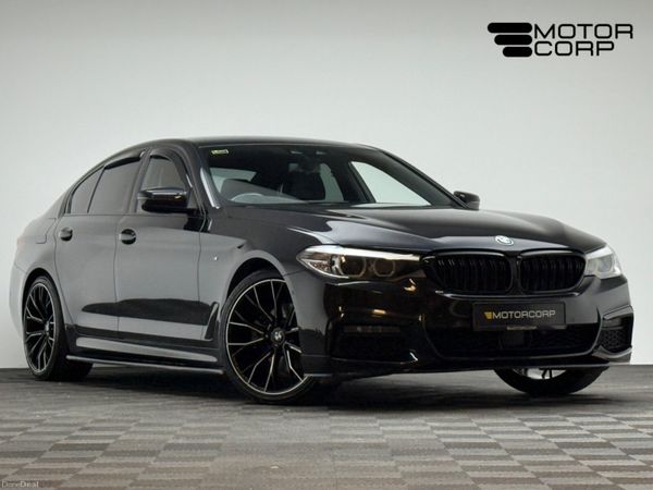 BMW 5-Series Saloon, Diesel, 2019, Black
