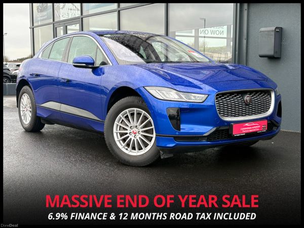 Jaguar I-Pace SUV, Electric, 2022, Blue