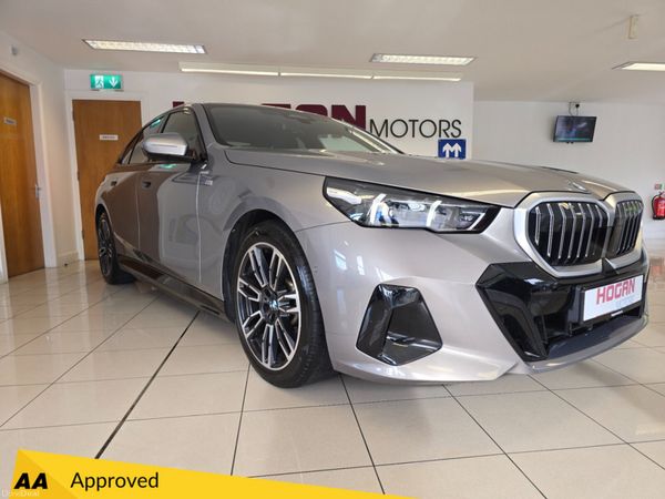 BMW 5-Series Saloon, Petrol Plug-in Hybrid, 2025, Grey