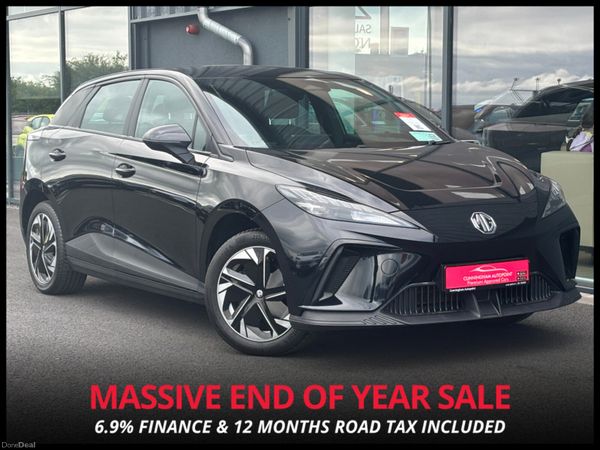 MG 4 Hatchback, Electric, 2024, Black