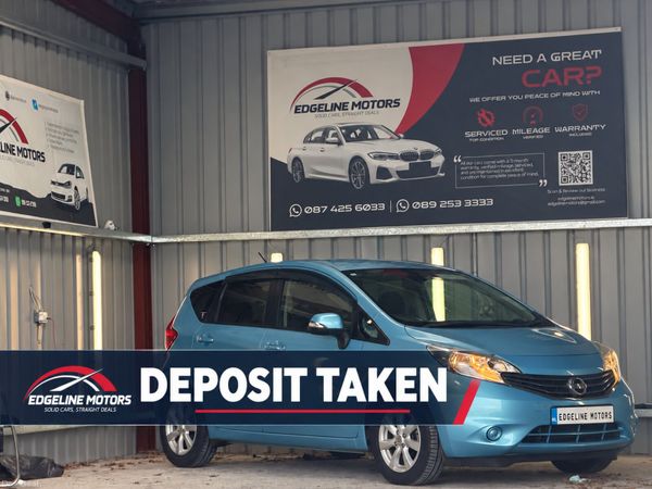 Nissan Note Hatchback, Petrol, 2013, Blue