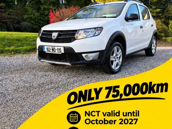 Dacia Sandero Stepway Hatchback, Diesel, 2016, White