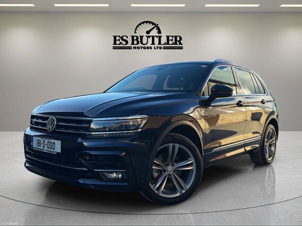 Volkswagen Tiguan SUV, Diesel, 2018, Black