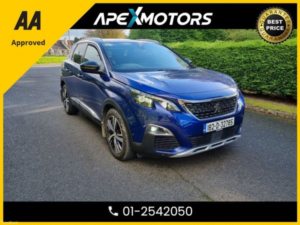 Peugeot 3008 SUV, Diesel, 2018, Blue