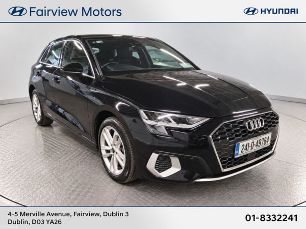 Audi A3 Hatchback, Petrol Plug-in Hybrid, 2024, Black