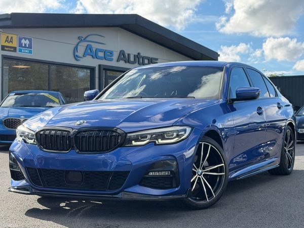 BMW 3-Series Saloon, Petrol, 2019, Blue
