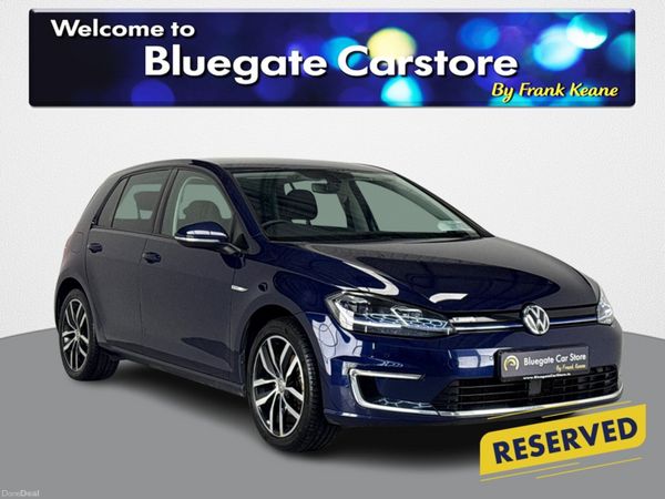 Volkswagen e-Golf Estate, Electric, 2019, Blue