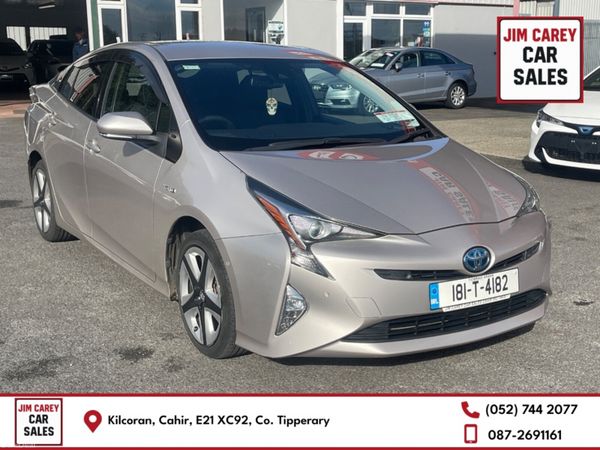 Toyota Prius Hatchback, Petrol Hybrid, 2018, Silver