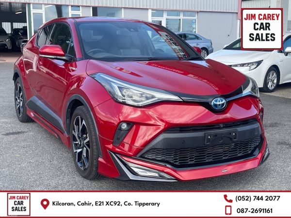 Toyota C-HR Hatchback, Petrol Hybrid, 2019, Red