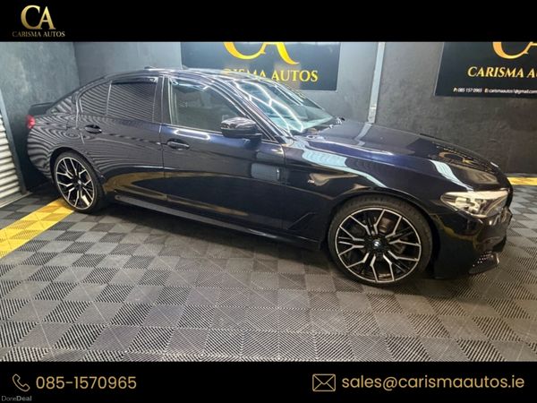 BMW 5-Series Saloon, Diesel, 2018, Black