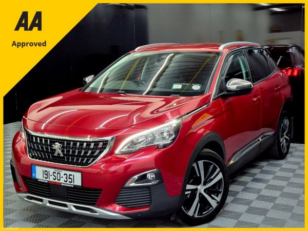 Peugeot 3008 MPV, Diesel, 2019, Red