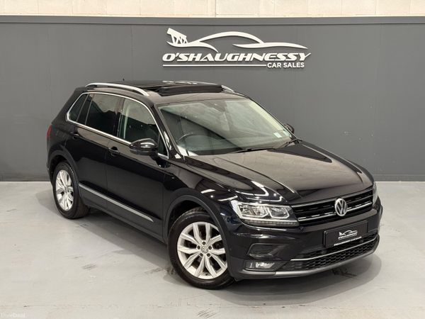 Volkswagen Tiguan SUV, Diesel, 2019, Black