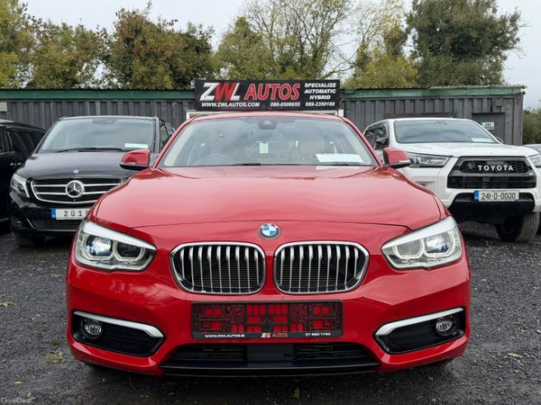 BMW 1-Series Hatchback, Diesel, 2019, Red