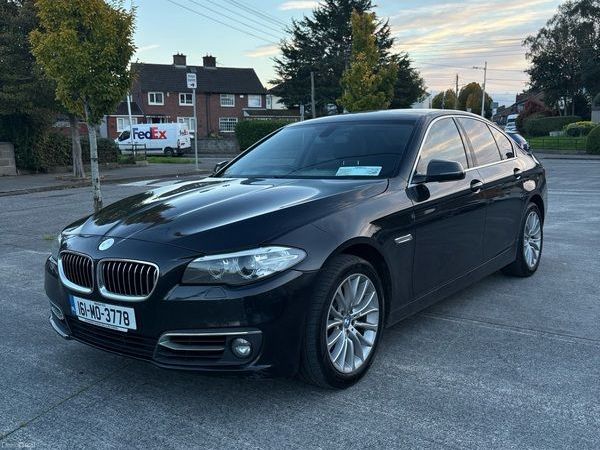 BMW 5-Series Saloon, Diesel, 2016, Black