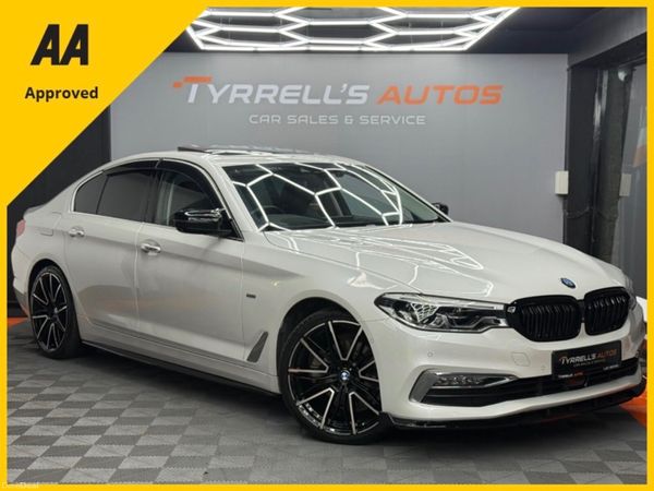 BMW 5-Series Saloon, Diesel, 2018, White