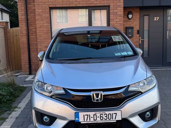 Honda Fit Hatchback, Petrol Hybrid, 2017, Silver