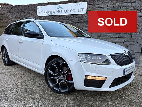 Skoda Octavia Estate, Diesel, 2016, White