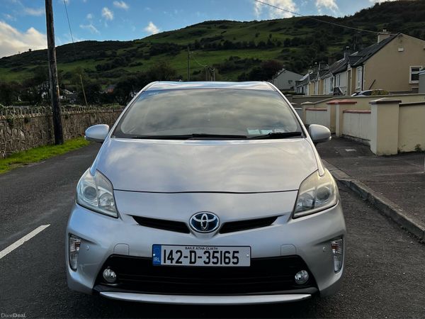 Toyota Prius Hatchback, Petrol Hybrid, 2014, Silver