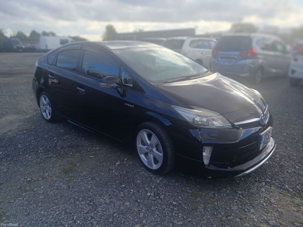 Toyota Prius Saloon, Petrol Hybrid, 2013, Black