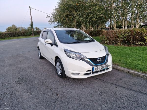Nissan Note MPV, Petrol Hybrid, 2018, White