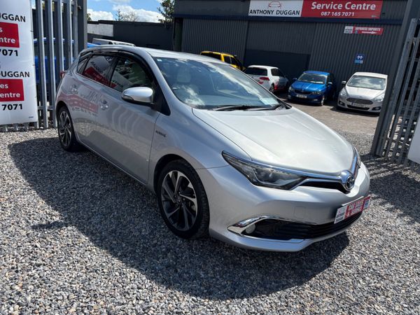 Toyota Auris Hatchback, Petrol Hybrid, 2017, Silver