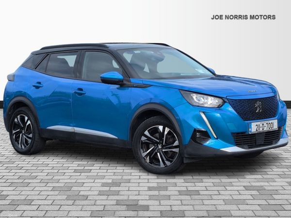 Peugeot 2008 MPV, Electric, 2021, Blue