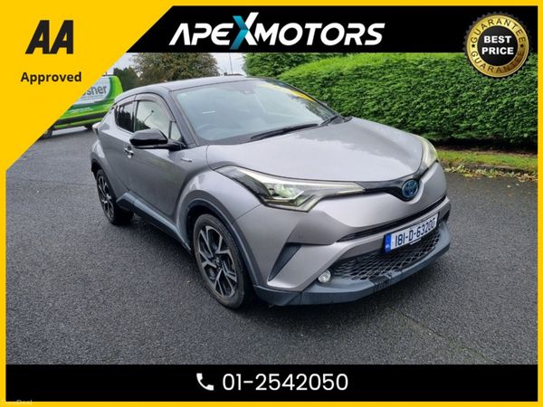 Toyota C-HR Hatchback, Petrol Hybrid, 2018, Silver