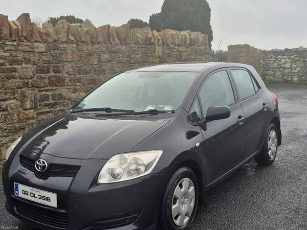 Toyota Auris Hatchback, Petrol, 2008, Black