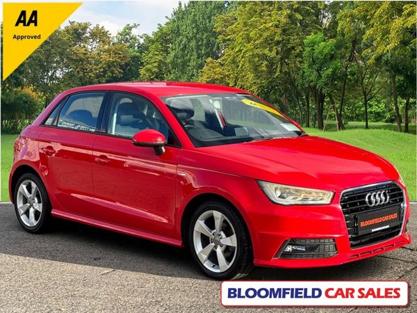 Audi A1 Hatchback, Petrol, 2015, Red