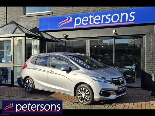 Honda Fit Hatchback, Petrol Hybrid, 2018, Silver