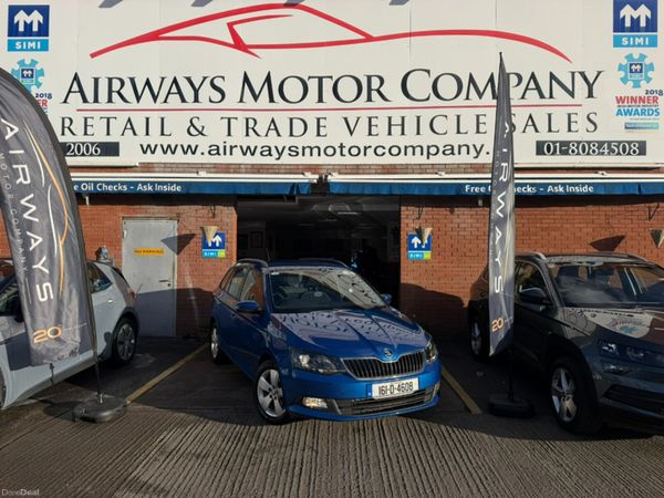 Skoda Fabia Estate, Petrol, 2016, Blue